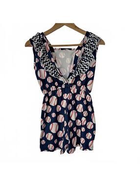 NWT 10/12 Baseball Romper Pete + Lucy Sister, Gifts for Girls, Boutique Outfit